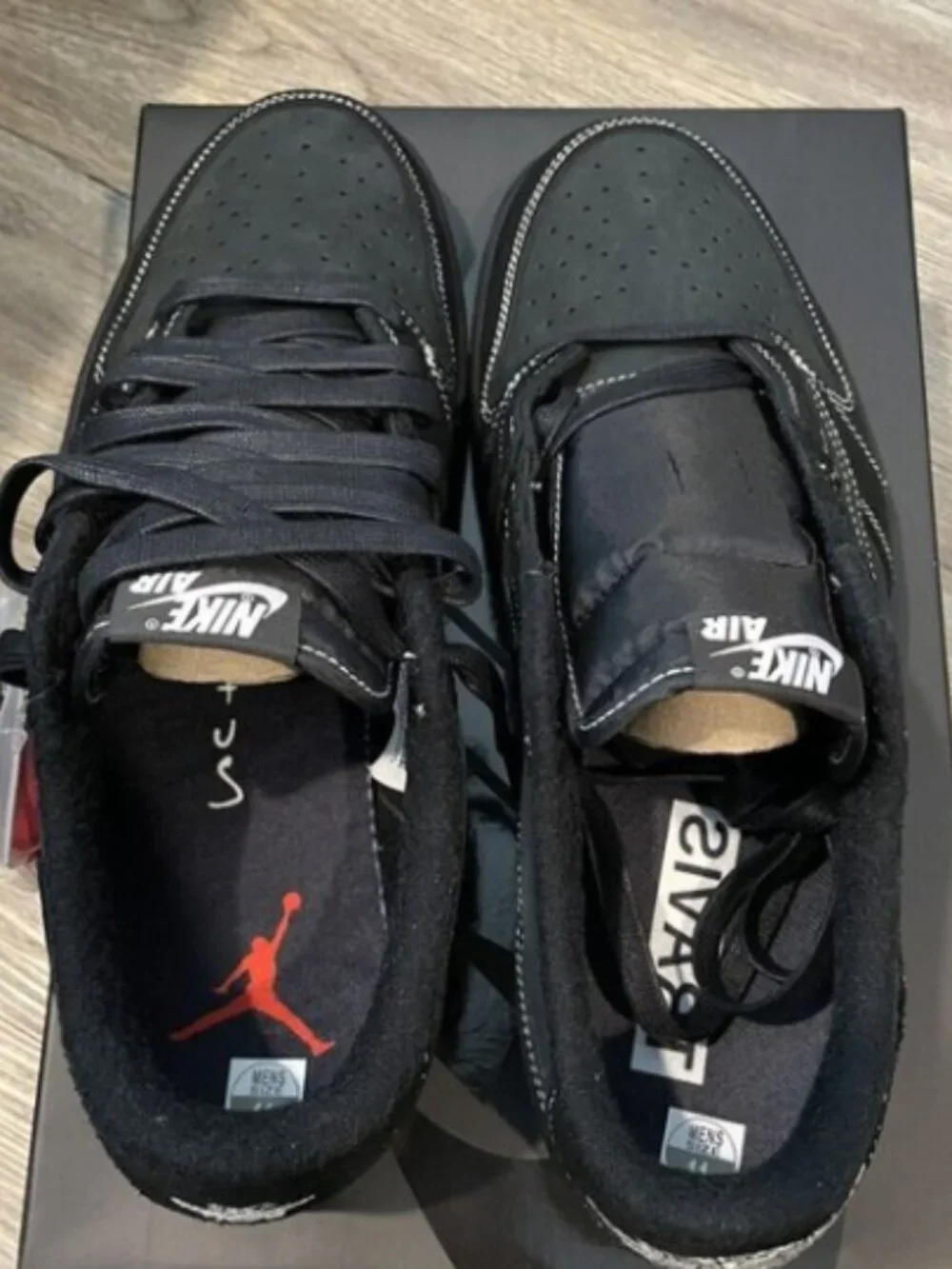 Air Jordan 1 Low OG SP Black Phantom